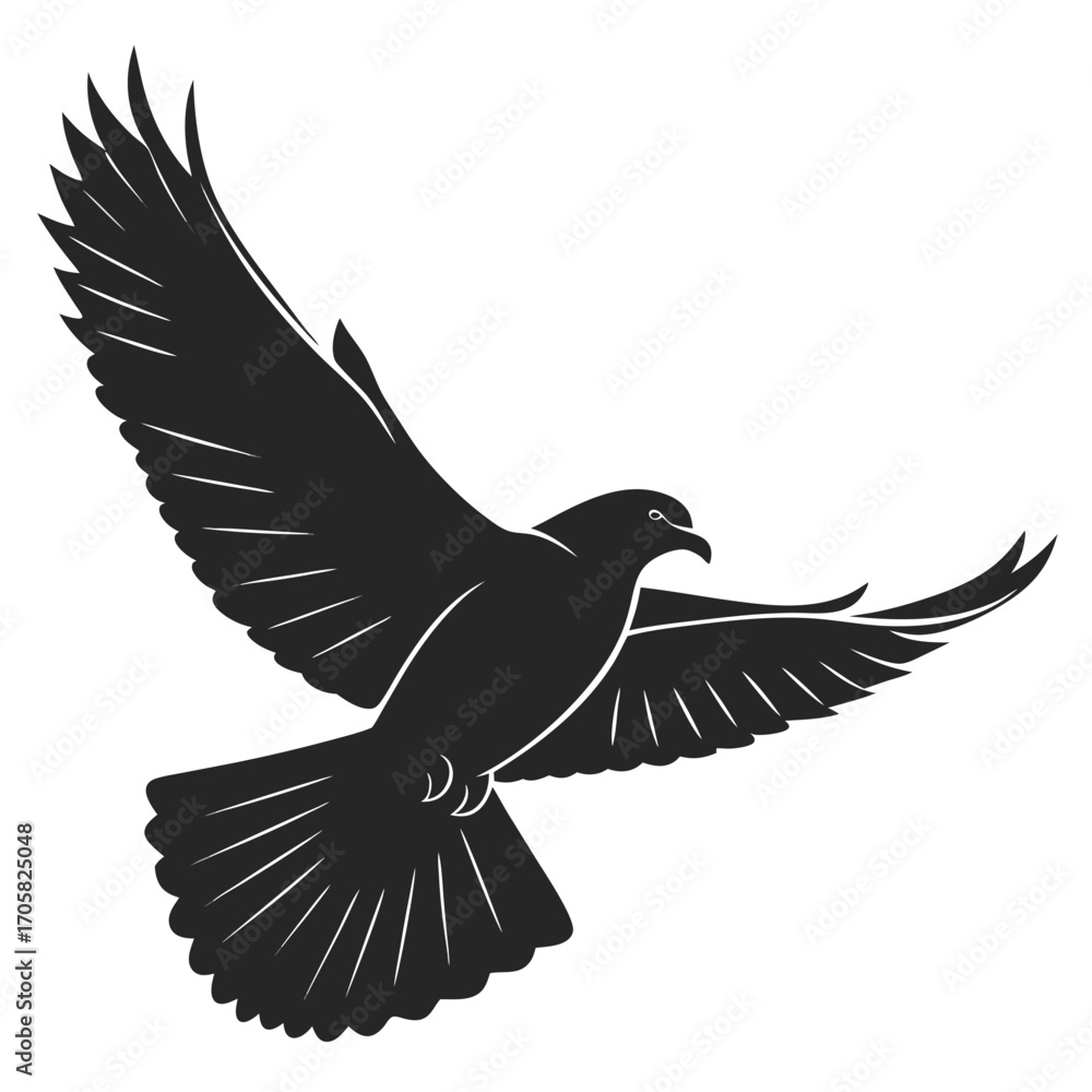 Obraz premium pigeon vector