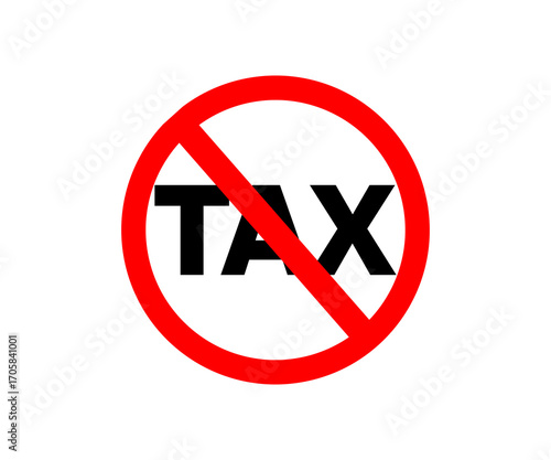 Free Download No tax sign icon. Tax free sign vector design and illustration.

 - GFXLoad