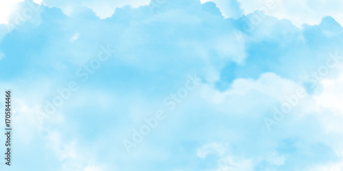 Sky clear beauty atmosphere summer day, beautiful landscape with clouds on sky, Panorama of blue sky and White cloud, blue sky and cloud with daylight natural background.