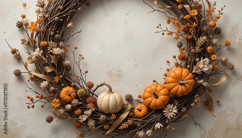 Rustic Halloween Wreath