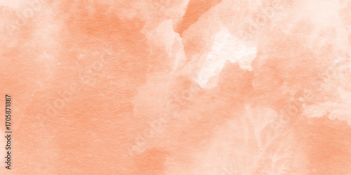  orange watercolor splash texture creating an abstract flowing background, with natural paint textures and soft edges, orange watercolo background Illustration texture design.