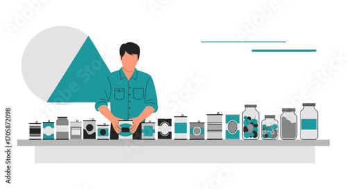 Conceptualizing Provisions: A Visual Depiction of Inventory Management and Resource Organization