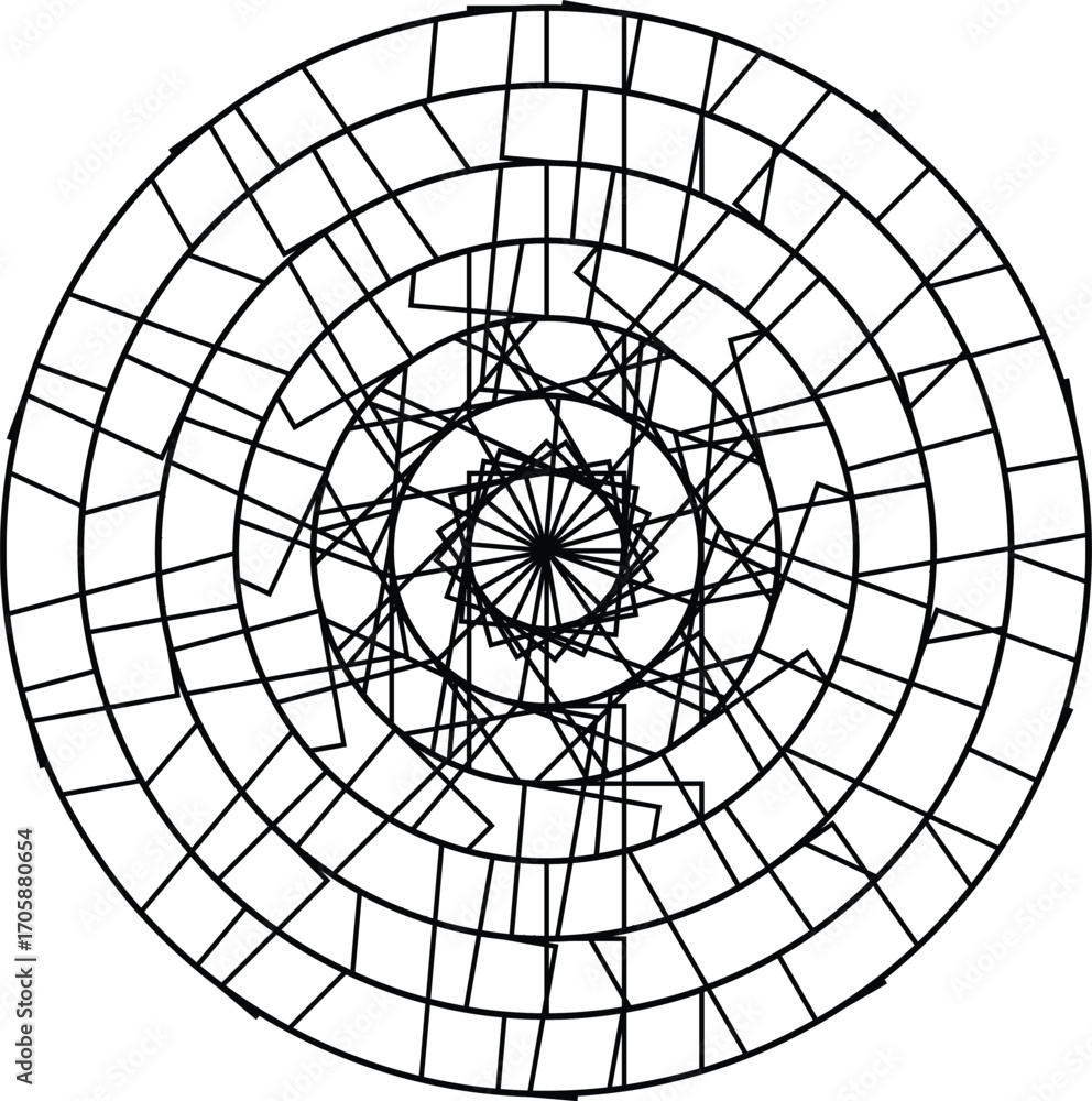 Obraz premium black and white abstract background