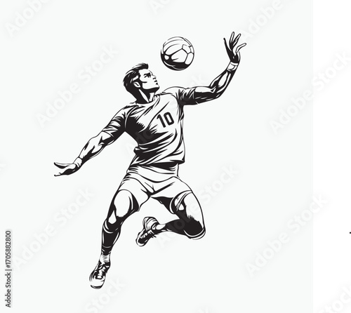  volleyball player silhouette