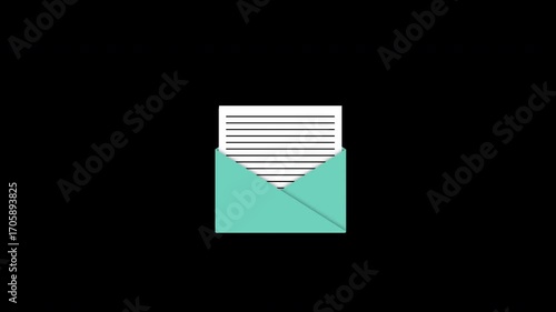 Simple Invitation Animation [alpha chanel]