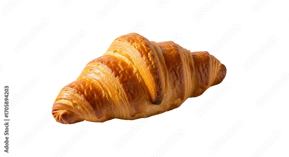 A golden-brown croissant, beautifully detailed, sits angled against a stark black backdrop, highlighting its intricate layers and rich texture. A golden-brown croissant, beautifully detailed, sits angled against a stark black backdrop, highlighting its intricate layers and rich texture.