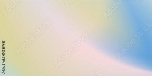 Abstract cirrus clouds. Elegant light blue, pink color vector banner. Pastel gradient sky pattern. Blurred light fuzz colorful gradient background. Pastel smooth mesh shapes.Eps 10