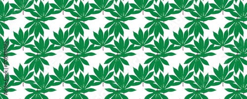 Cannabis leaf pattern. Medicated oil CBD. Vector editable file eps 10