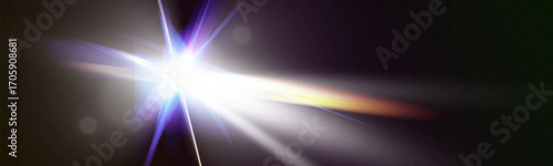 Glowing light effects with transparency, lens flare, radiant beams, starbursts, and luminous sparkles for overlays and design.	