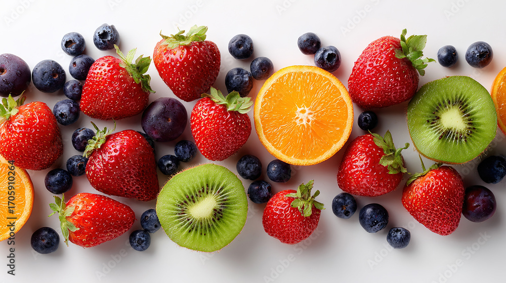 Obraz premium Fresh Fruit Platter