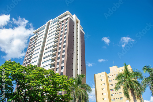 Residential building in the city of Dourados in Mato Grosso do Sul, Brazil
