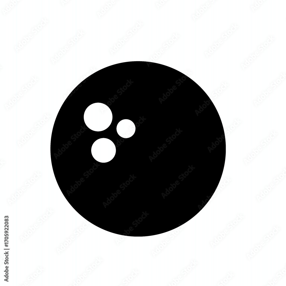 Obraz premium black and white balls