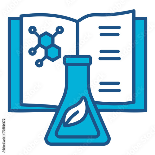 Science Icon Set With Multiple Styles. Vector Illustration