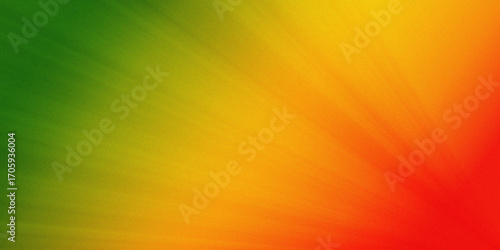 Abstract background in red, yellow and green tones with grainy texture.