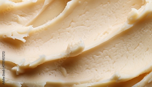 texture of shea butter closeup