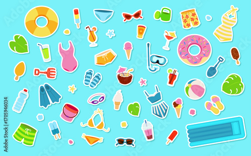 Summer Collection Stickers