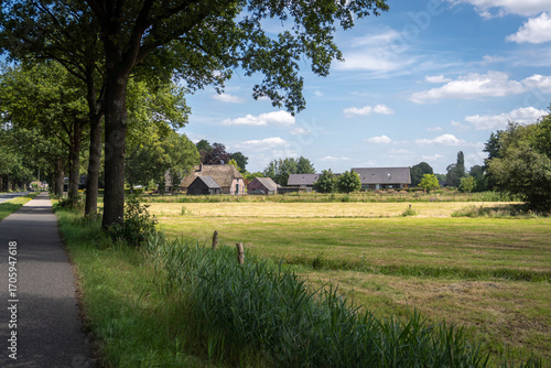 View of a typical homestead in Holland