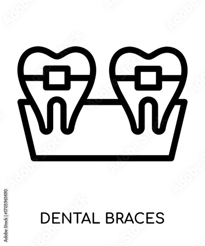 Dentak Braces Icon