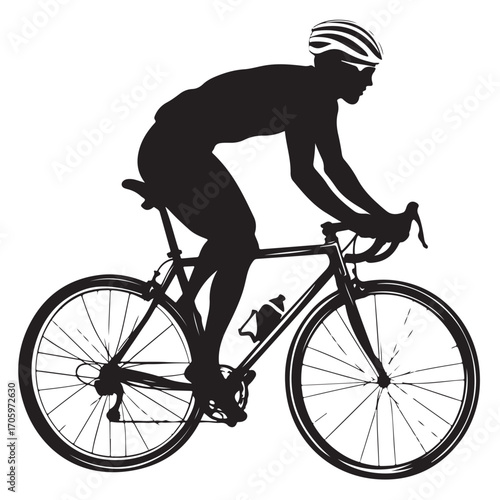 Mountain Biking Silhouette Pack | Extreme Cycling Vector Set