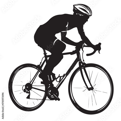 Mountain Biking Silhouette Pack | Extreme Cycling Vector Set