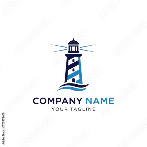 lighthouse icon vector illustration