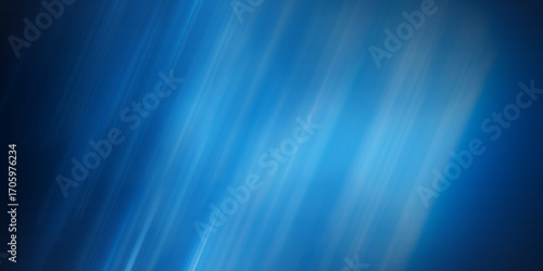 Εκτύπωση καμβά Abstract blue background with light streaks creating a dreamy atmosphere