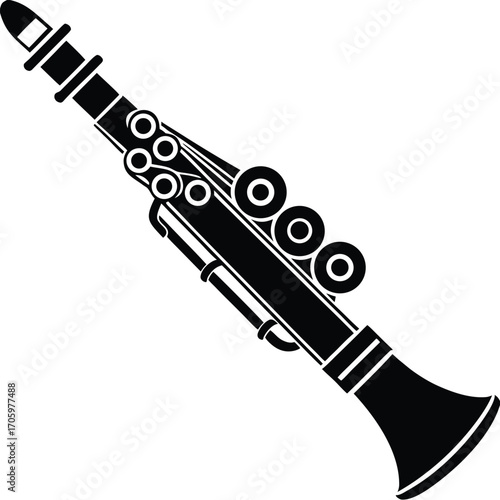 clarinet vector icon