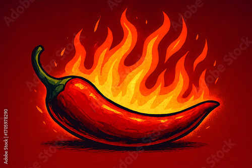 red hot chili pepper