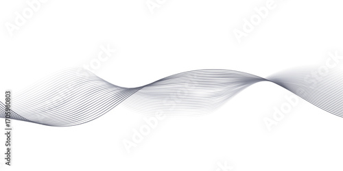A single white silk ribbon gracefully curves over a polished steel fork, a sleek and elegant design