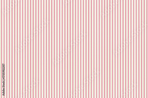 A red and white striped background with a red stripe