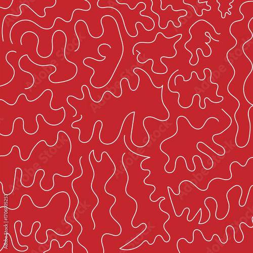 abstract new pen tool pattern design.