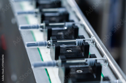 Biomedical pre-filled syringe production line