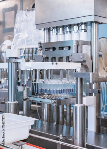 Biomedical pre-filled syringe filling production line