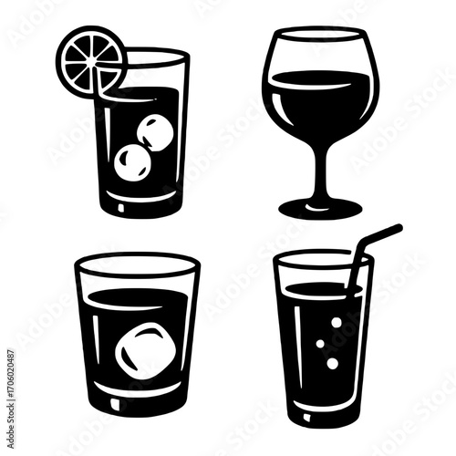 glass of drink
