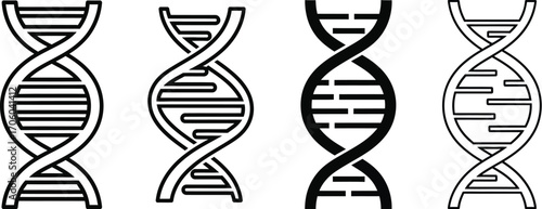 Dna structure helix genetic code biology science healthcare