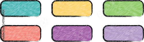 Distressed Colourful Scribed Paint brush Stamps and Ink Splatter Rectangles: Grunge Vector Frames, Rough Scratch Backgrounds, and Bold Text Banner Designs