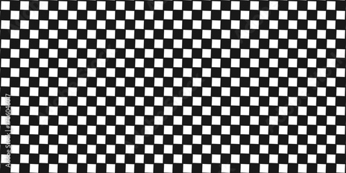 Checkered flag. Race background. Racing flag, race pattern. Banner seamless chessboard, checkerboard texture. Wide checker background - stock vector