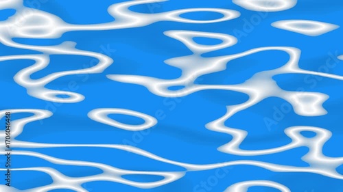 Cartoon Water Animation Background