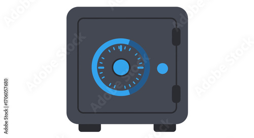 Secure your finances with this stylish safe, a powerful symbol of savings and wealth protection