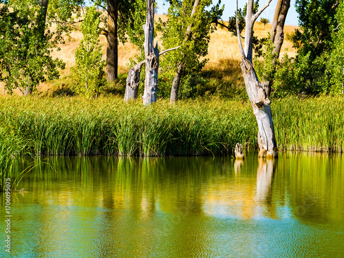 Laguna grande el Tobar , en la provincia de Cuenca.