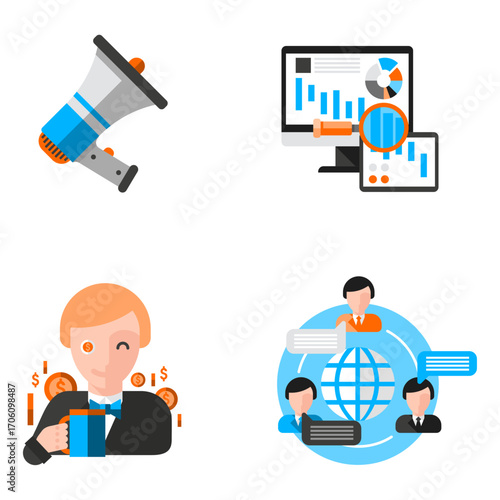 Modern Business Strategies Marketing, Analytics, Finance, and Global Communications