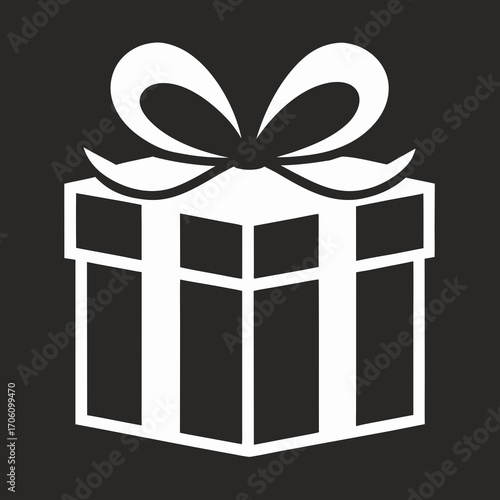 A 3-D illustration of a vibrant red cadeau boîte, a surprise present decorated with a golden bolduc, perfect for any anniversaire celebration or Noël vacances