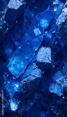 Sapphire gemstone texture.