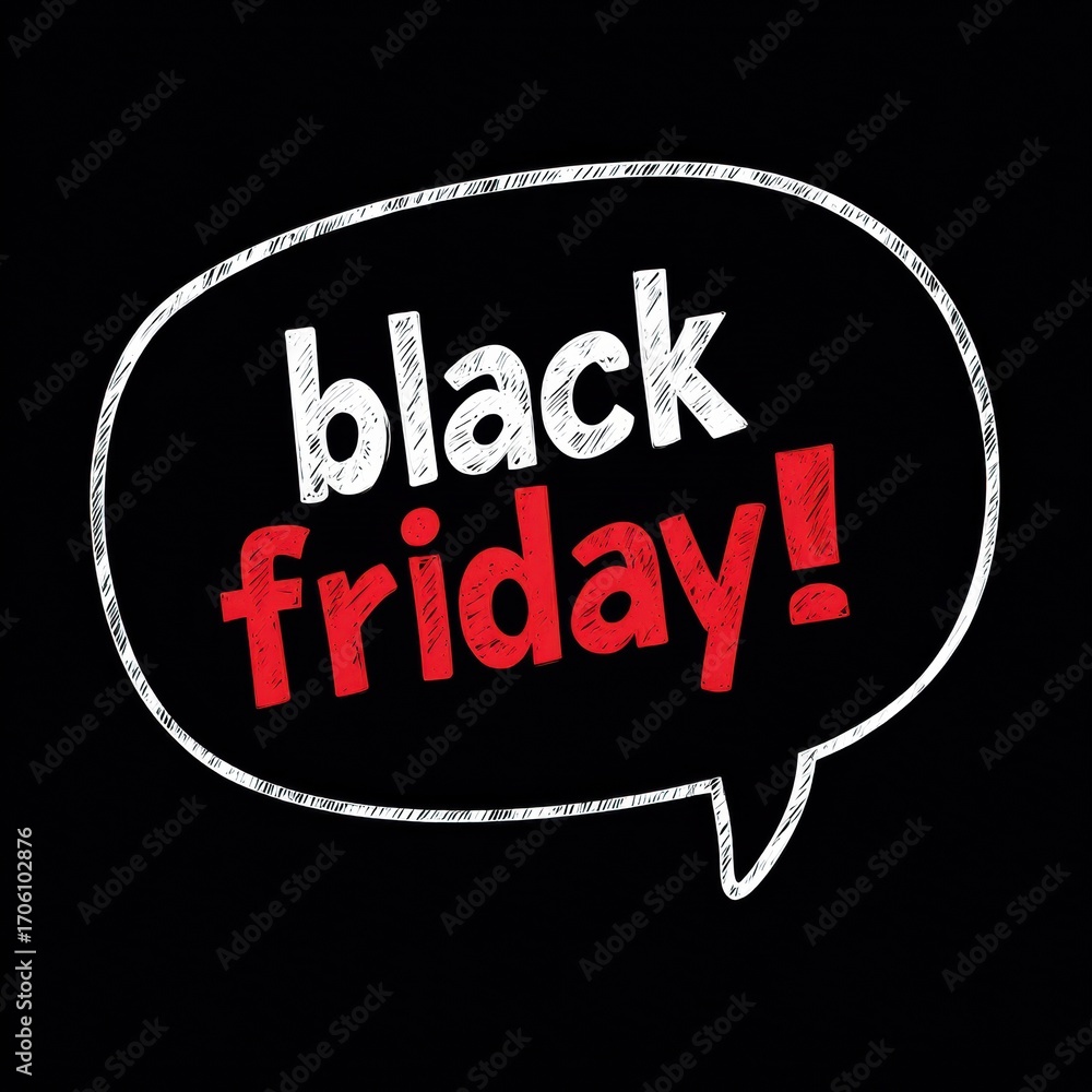 Obraz premium BLACK FRIDAY