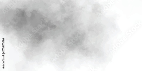 An abstract image of black and white smoke clouds on a dark sky	