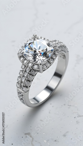 diamond ring.