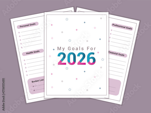 2026 Goal Planner and Resolution Tracker