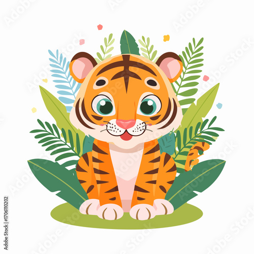 Niedlicher Tiger