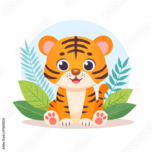 Niedlicher Tiger