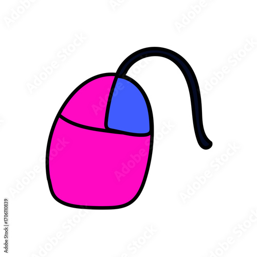 Mouse Anos 90 Retrô